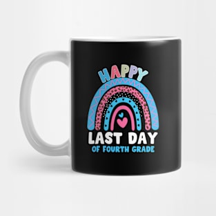 HapLast Day Of 4Th Grade Teacher Student Graduation Mug